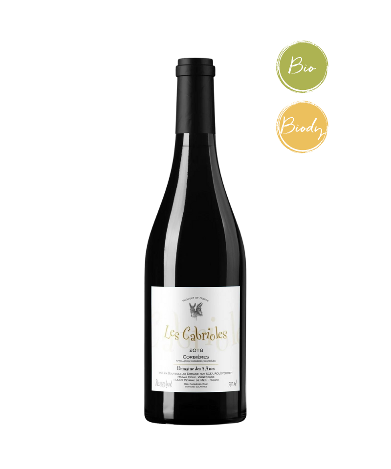 Vin du Languedoc - Les Cabrioles, Domaine des 2 Ânes Vin du Languedoc - Les Cabrioles, Domaine des 2 Ânes