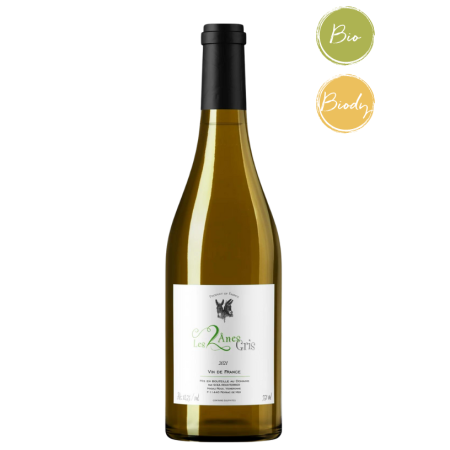 Vin du Languedoc - Les 2 Ânes Gris, Domaine des 2 Ânes
